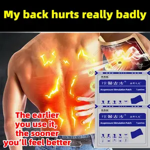 Back Pain PatchFor pain between shoulder blades, lower back soreness, back muscle aches, fascial stiffness and muscle strain.