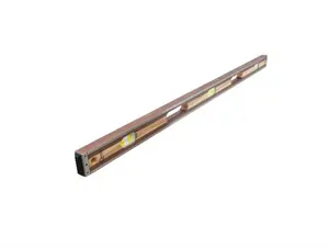 MarshallTown 48CLEVGRB 18718 - 48" Crick 3 Piece Wood Level - Green Vials w/ Rubber Cushions