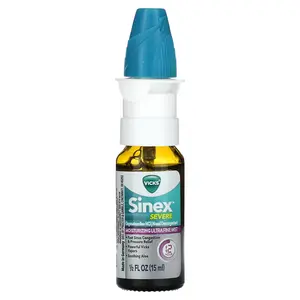 Vicks Sinex Severe, Moisturizing Ultra Fine Mist, 0.5 fl oz (15 ml) Vicks Sinex Severe, Moisturizing Ultra Fine Mist, 0.5 fl oz (15 ml)