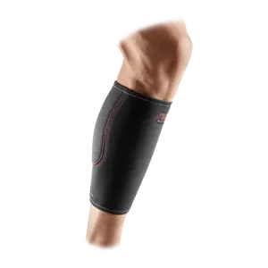 McDavid Calf Sleeve - Premium Neoprene Compression Therapy Support for Recovery from Strains Shin Splints & Varicose Veins, Latex-Free, Contoured Design, Ideal for All-Day Wear