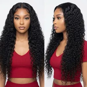 Kinky Curly 13 X4 Lace Front Wig Long Human Hair Soft Flawless Premium Quality for Women