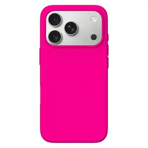 Silicone Case for iPhone 17 16 15 14 13 12 11 Pro Max Plus series, Made of Genuine Liquid Silicone, Full-Body Protection for Smartphones, Silky-Soft Touch Cellphone Case, Inner Anti-Scratch Microfiber Lining,
