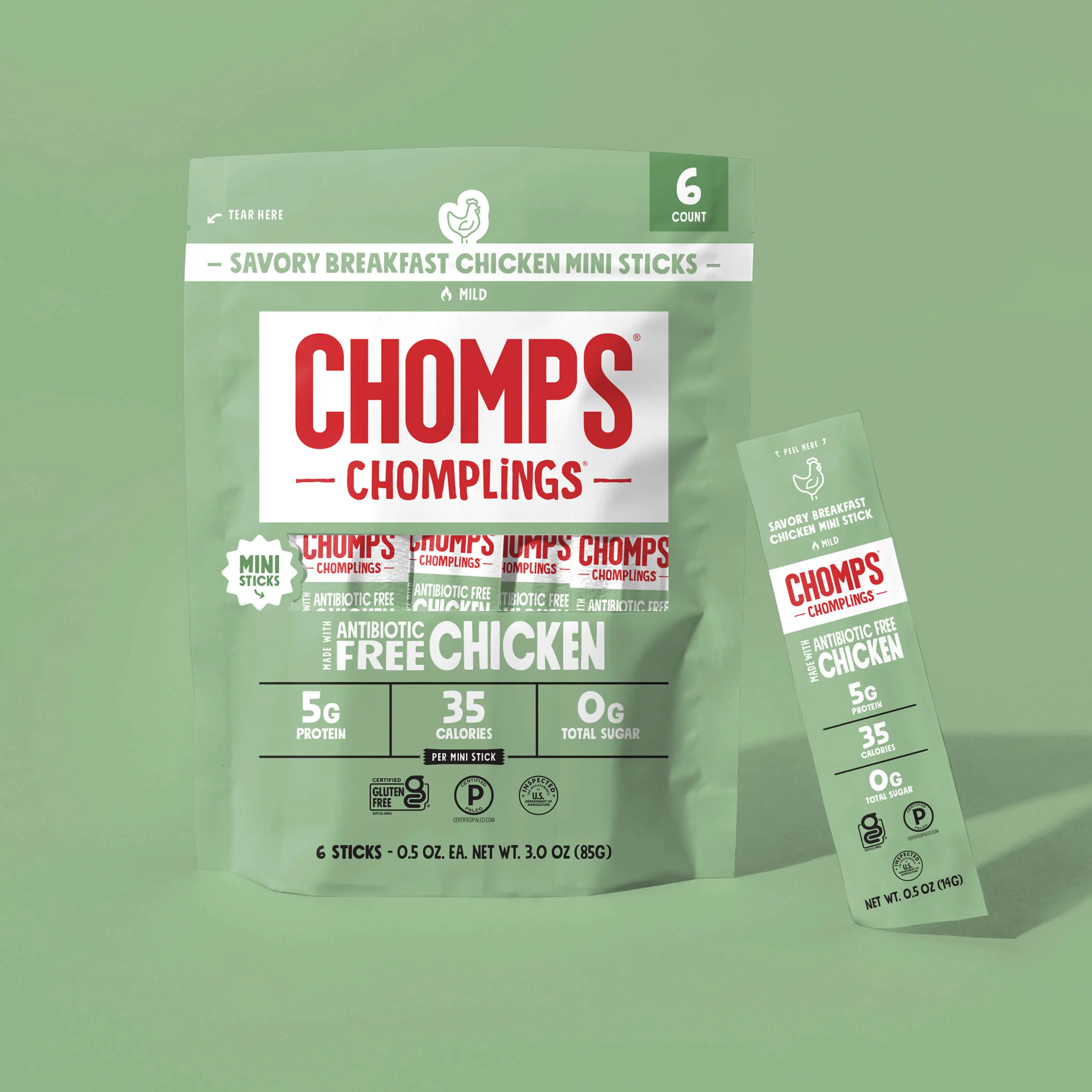6 ct. Savory Breakfast Chicken Chomplings (6 ct)