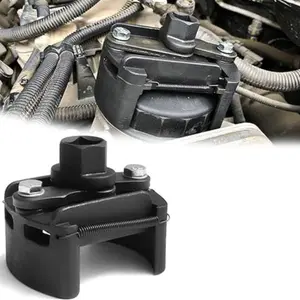 Adjustable Oil Filter Wrench New Update Oil Filter Removal Tool, Universal Oil Filter Removal Tool Fit For Small Medium-Sized Spin-On Filter