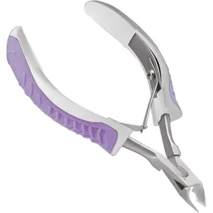 Non-Slip Cuticle Trimmer, Professional Stainless Steel Cuticle Cutter