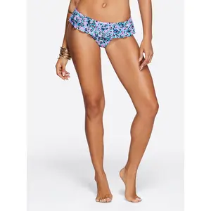 Ruffle Bikini Bottom in Small Blessings - Stylish Bikini Design for Everyday Wear