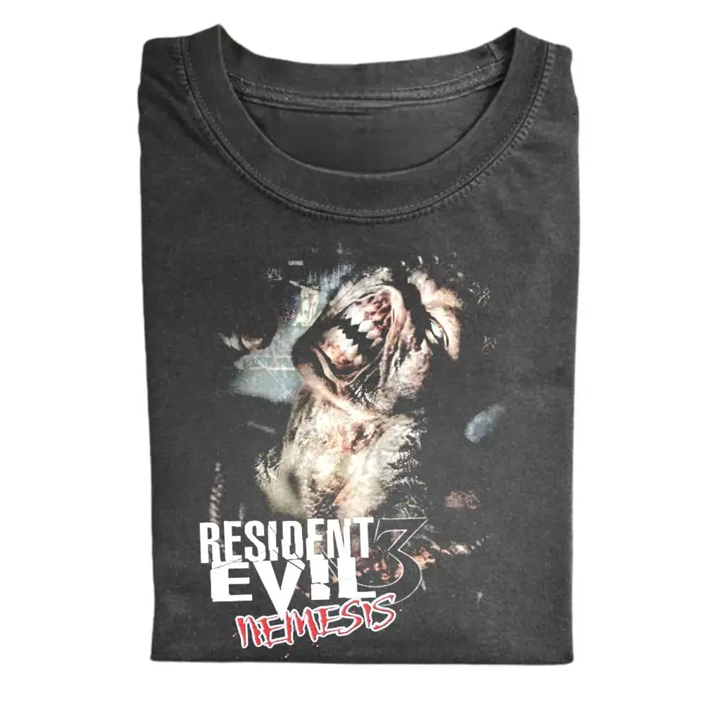 The Nemesis PS2 Resident Evil 3 Shirt, Y2K Vintage Horror Game Shirt, Retro Resident Evil Gaming Shirt, Gift for Men, Gift for Women