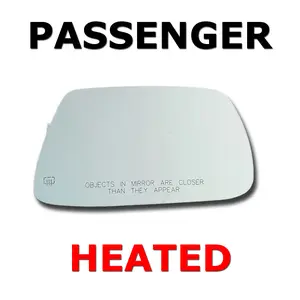 PASSENGER - HEATED Side Door Mirror Glass Car or Truck