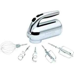 212 MAIN Heavy Duty 5-Speed Hand Mixer, Professional Kitchen Appliance with Beater Ejector and Chrome Finish (5 Speeds for Versatile Mixing), Five Speeds
