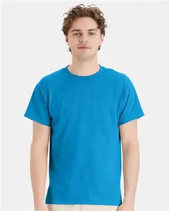 Custom Embroidered - Hanes - Unisex Ecosmart™ T-Shirt - Teal - 5170