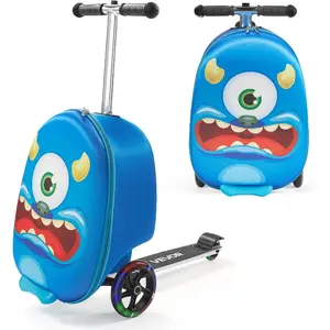 VEVOR Kids Luggage Set, 5 Piece, 18 Inch Hardside Rolling Wheels Suitcase with Backpack U - shape Pillow, Unicorn Kids Carry on Luggage Set, Holiday Birthday Gift for Girls Boys, Airline ApprovedVEVOR Super Brand Day