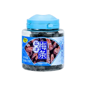 TEN WOW Salted Plum Strips - Sweet & Sour Dried Plum Snacks, 170g, Chinese Traditional Preserved Fruit, Perfect for Snacking & Tea Time