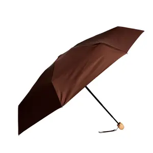 Mini Pocket Umbrella in Espresso Brown, from Original Duckhead