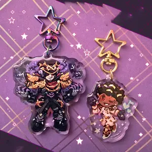 OW Starwatch Pixel Keychains