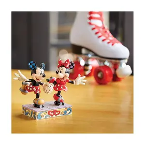 Disney Traditions Mickey & Minnie Roller Skating