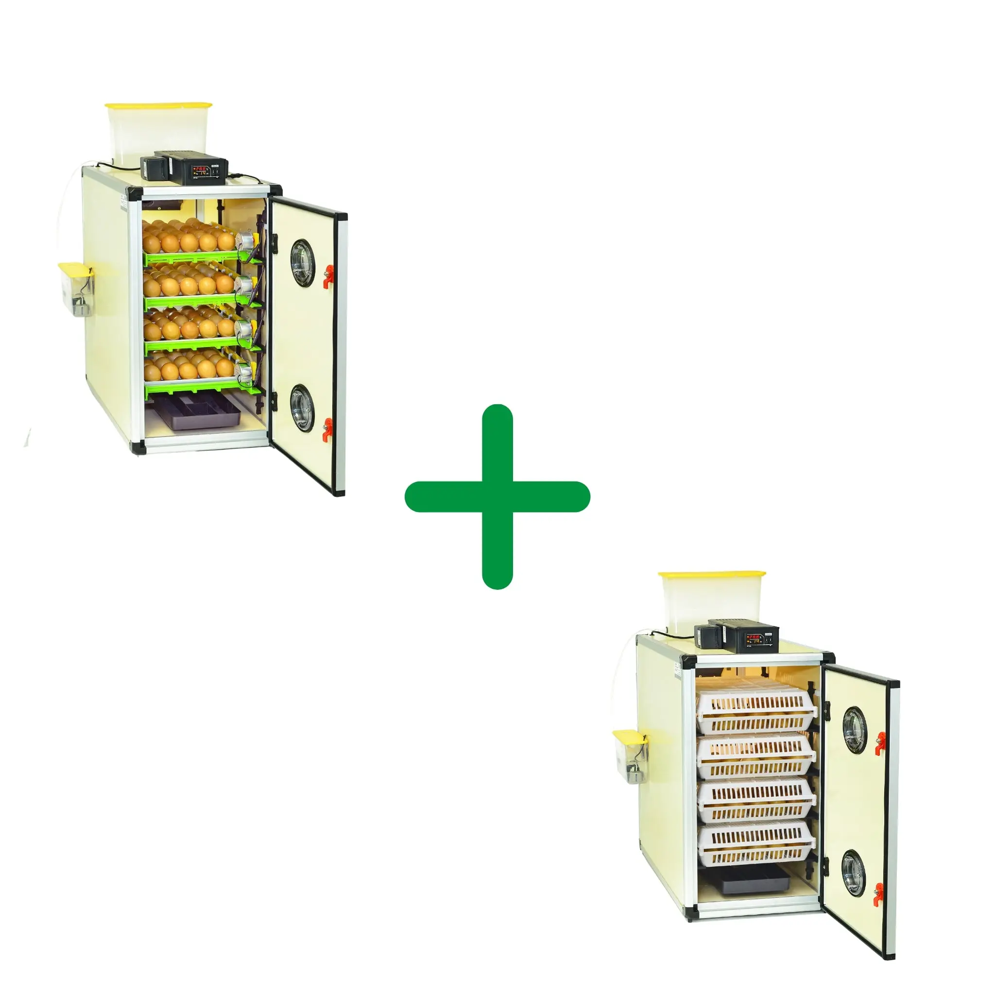 240 Eggs Incubator Kit (120 Set + 120 Hatch)
