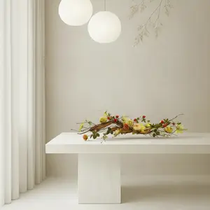 CENTERPIECE - Elegant Mantle Centerpiece for Dining Table Floral Centerpiece Wedding Floral Decor Coffee Table Flo