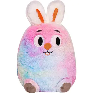 Rainbow Rabbit Plush Toy Rabbit Stuffed Animal Cute Easter Rabbit Plush Pillow Soft Plushie Doll Gifts for Kid Decor, Rainbow Rabbit Easter Plush（8 Inch）
