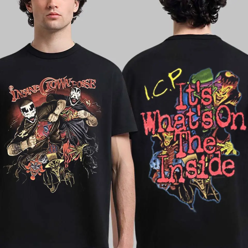 Insane Clown Posse 90s Retro Band Tee – Front and Back Print Concert Style T-Shirt