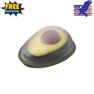 Fresh Pod Avocado Storage Container with Clear Snap-On Lid
