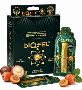 BIQFEL GO – Liquid Fruit Concentrate Sachets | Chontaduro, Borojo | 15-Pack