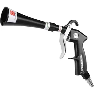 Air Blow Gun for Car Detailing - High Pressure Dry Cleaning Gun with Brass Nozzle, Quickly Blasts Dust & Dirt, Works with Air Compressor