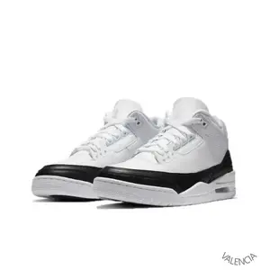 Fragment SP Black and White Fashion Retro Trendy Casual Versatile Sporty Mid-Top Basketball Shoes