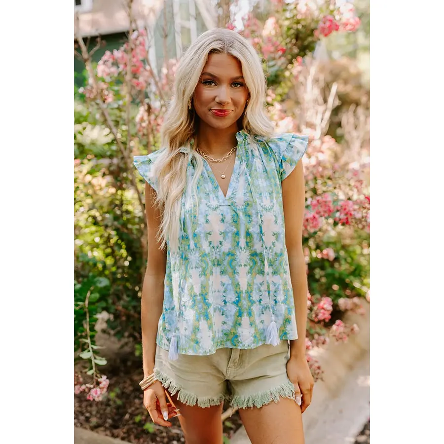 Island Breeze Shift Top