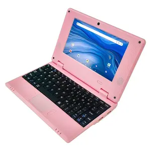 Kids Portable Laptop Computer 7'' IPS Quad Core Android 12.0 Netbook Wi-Fi For Kid