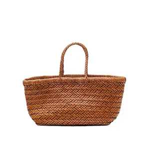 Bamboo Triple Jump Small Bag in Tan, from Dragon Diffusion