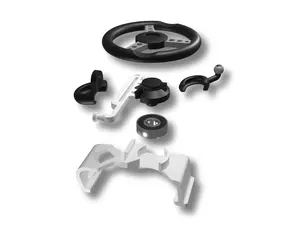 DRIFTwheel Mini Steering Wheel for XBOX - 3D Printed Controller Accessory - Increased Accuracy Forza Racing Console Game controller Smartphone