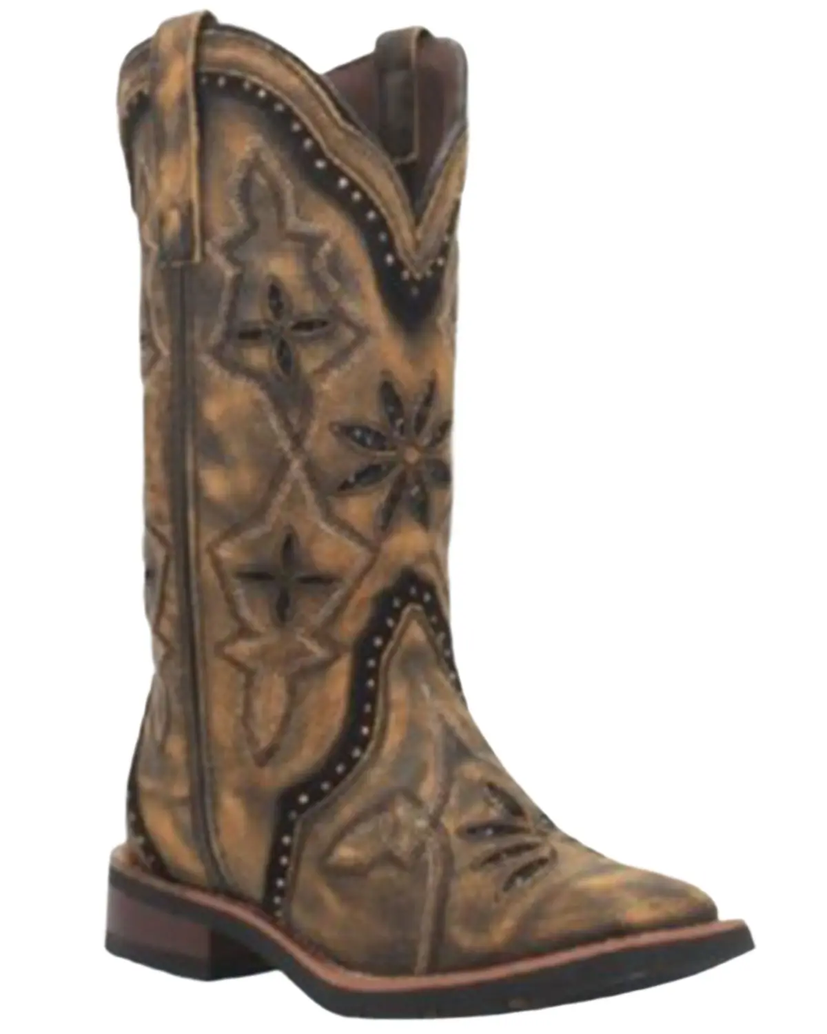 Laredo Women's Women'S Bouquet Western Performance Boot Broad Square Toe - 5844