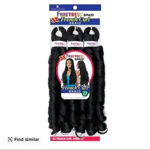 Freetress Braid Collection 3X French Curl 22" Braiding Hair Extensions