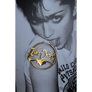 New York Nameplate Hoop Earrings – Big City Energy, Big Hoop Dreams