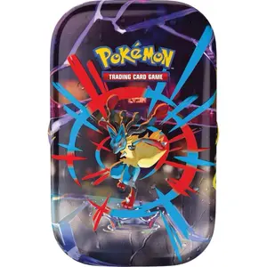 Pokemon Mega Heroes Mini Tin | Mega Lucario 2 PACKS INSIDE!!