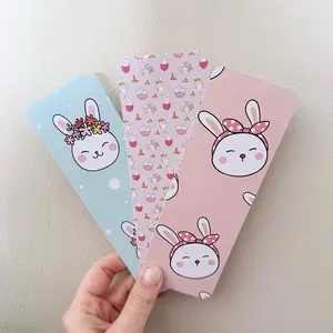 Fun Easter Spring Bookmarks | Bookish Merch | Decorative Bookmark cardstock bookmark
