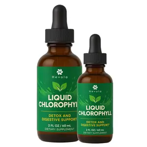 summervibes Chlorophyll Liquid Drops with Copper – High Potency Vegan Detox & Internal Deodorant | Supports Body Odor Control, Liver Cleanse, Digestion & Immune Health