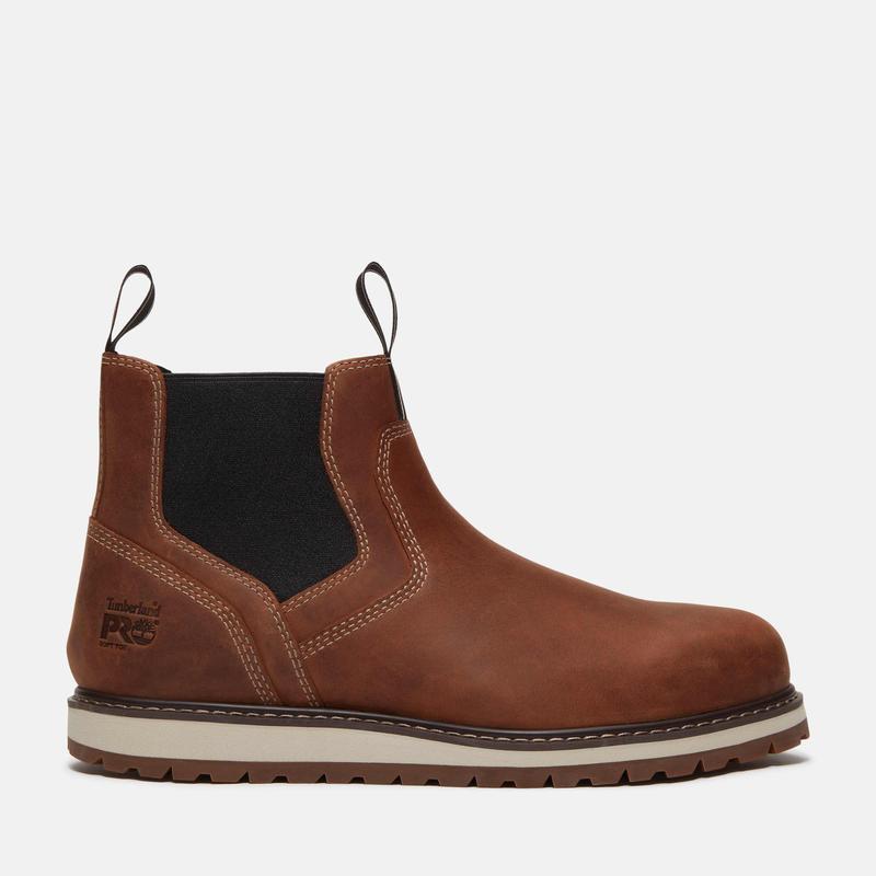 Timberland Men's Irvine Chelsea Soft Toe Work Boot