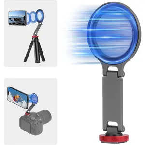 Cold Shoe Phone Mount Holder, Tripod Mount for  Magsafe  Hot Shoe Camera Adapter with 1/4" Screw Hole for DJI Ronin    DSLR Photography Accessories