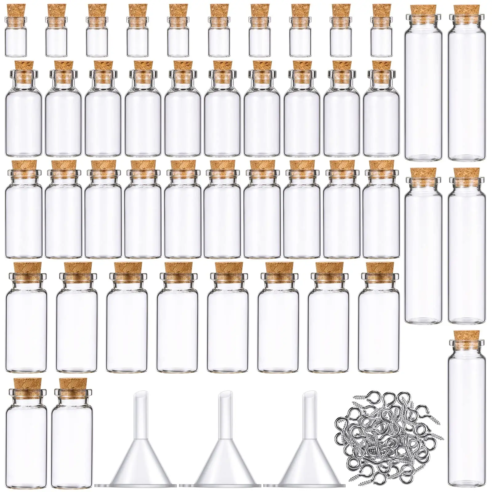 0.5ml, 2ml, 5ml, 10ml, 20ml