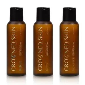 King, Reign & Monarch Body Oil Set | Lightweight Formula | Skin Repair & Nourishment | Hydrating Aromatic Blend | Smooth Radiant Skin