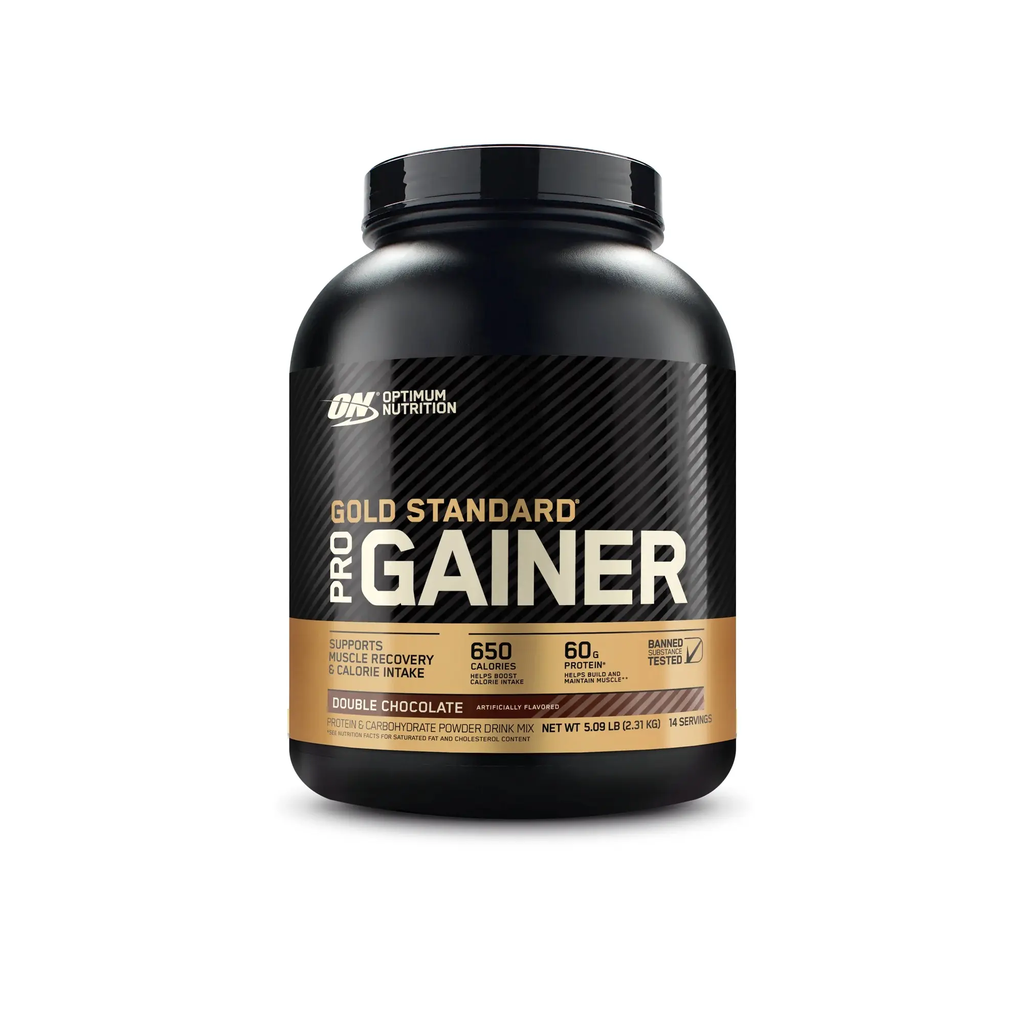 Optimum Nutrition Gold Standard Pro Gainer 5.09 lb Double Chocolate (2.31 kg) 14 Servings