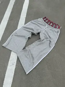 Men's Solid Color Striped Casual Pants, Loose Fit Straight Leg Joggers, Comfortable Everyday Wear, Perfect for Sports & Leisure Activities, Casual Sports Trousers