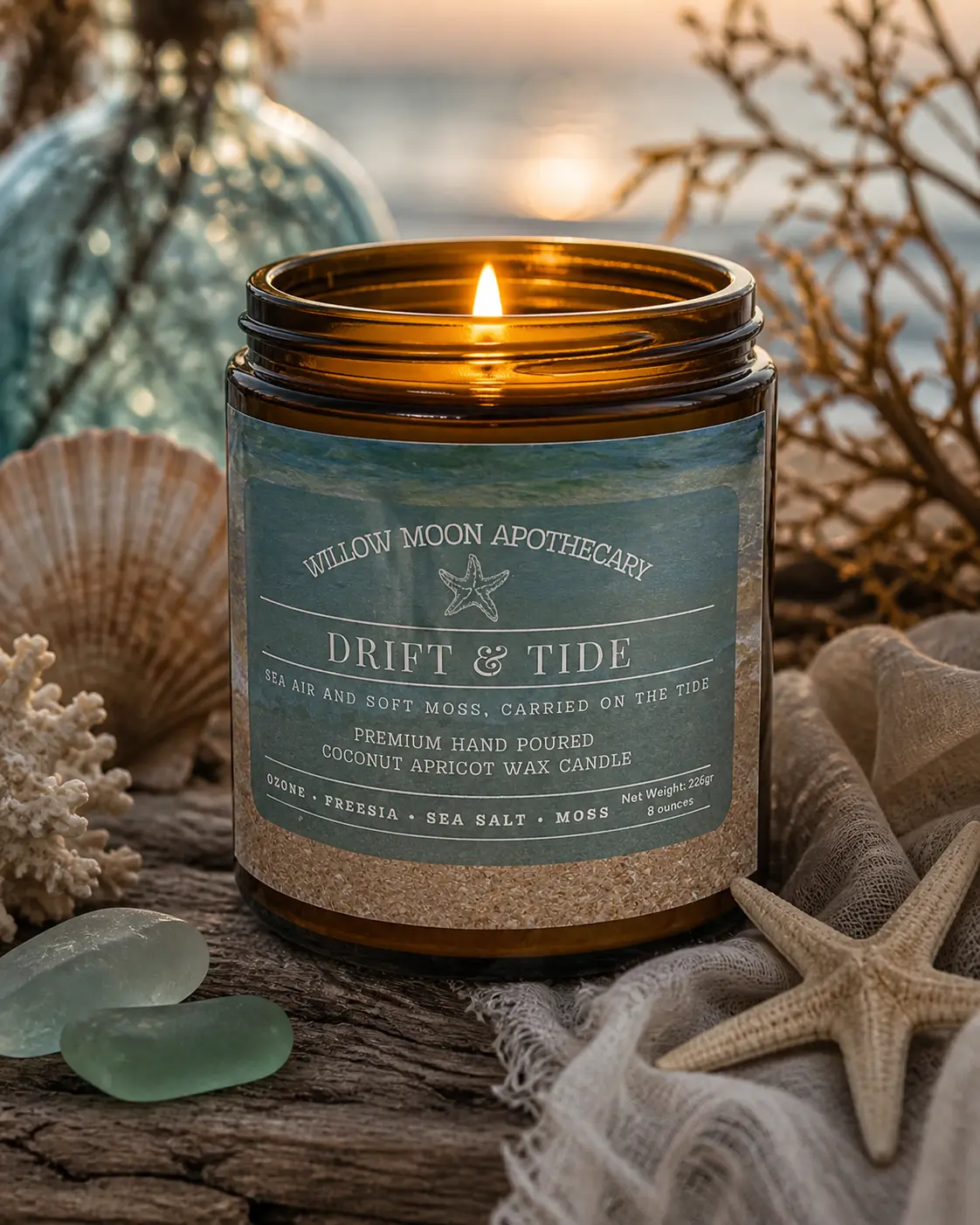 Drift & Tide Candle – Sea Salt & Coastal Air