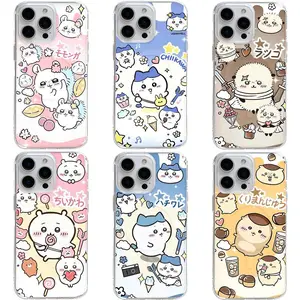 Kawaii Chiikawa Anime Magnetic Phone Case for iPhone 17 Pro Max Air 16 Pro 15 14 Plus 13 12 11 and Samsung S26-S23 Plus Ultra Durable Shockproof Cover, Perfect Birthday Gift