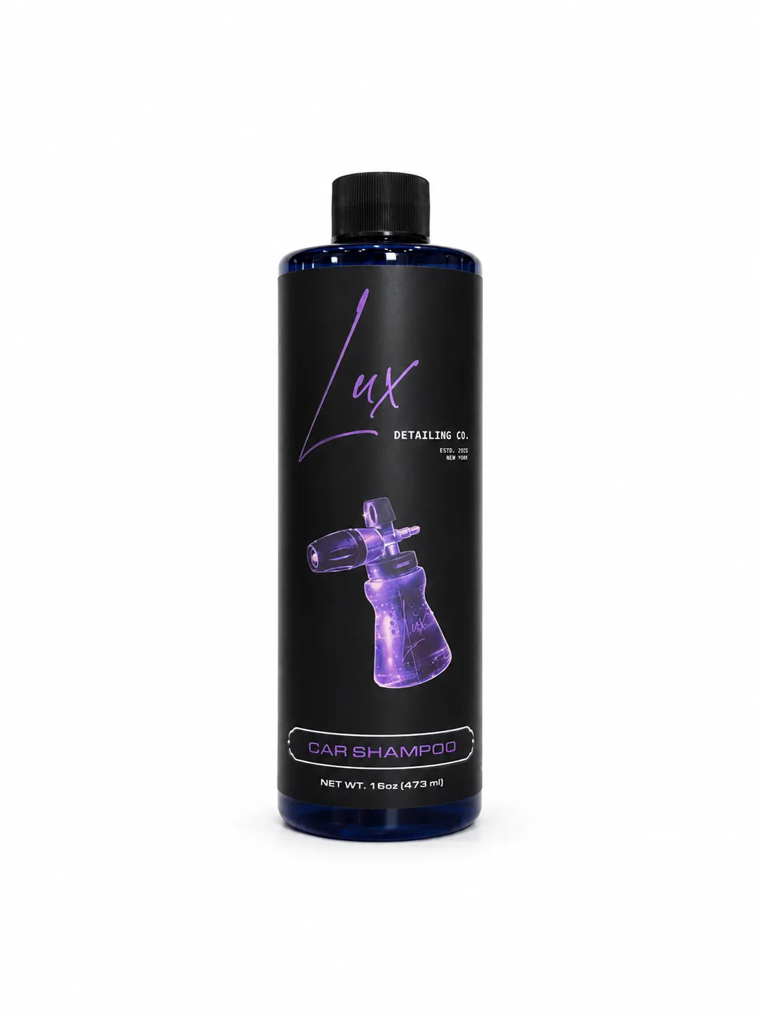Lux Detailing Co Car Shampoo for Dense Foam & Suds Contact Washes Reduces Micro-Scratches & Paint Marring