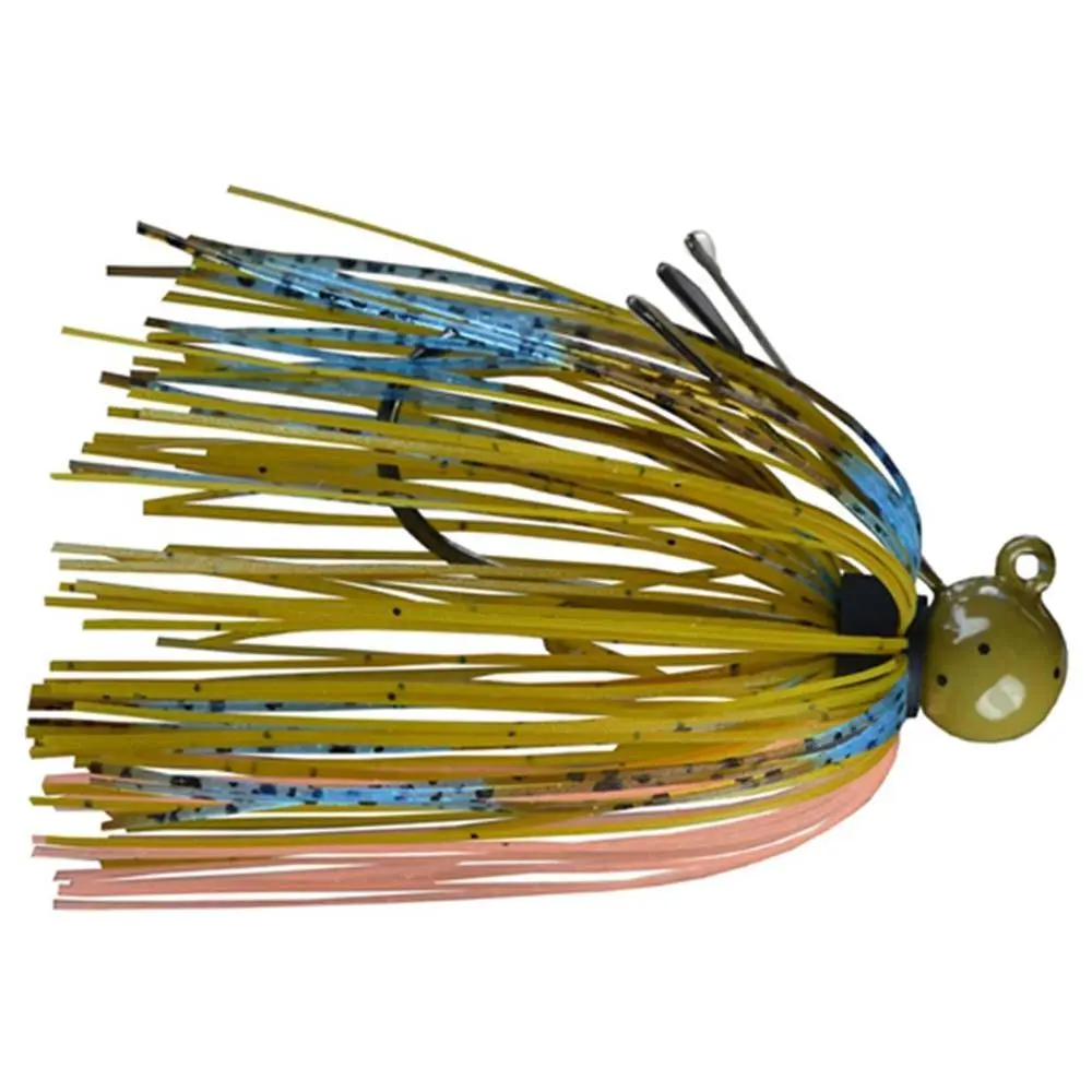Pro Metal Little Spotty Finesse Jigs, Metal Alloy Artificial Lures with Silicone Skirt, Titanium Weed Guard & Gamakatsu Hooks for Bottom Fishing, Fishing Accessories, Jig Head Lures, Finesse Jigging