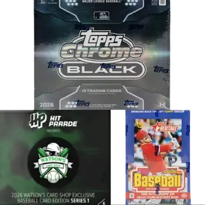 (PYT)Break#618--Three (3) sealed Hit Parade & Topps baseball boxes(see description/pictures for more information). Sports Trading Cards