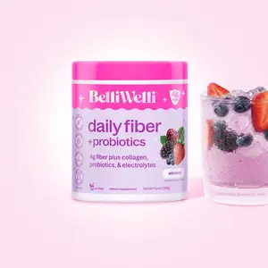 BelliWelli Daily Fiber + Probiotics - Wild Berry - 30 day
