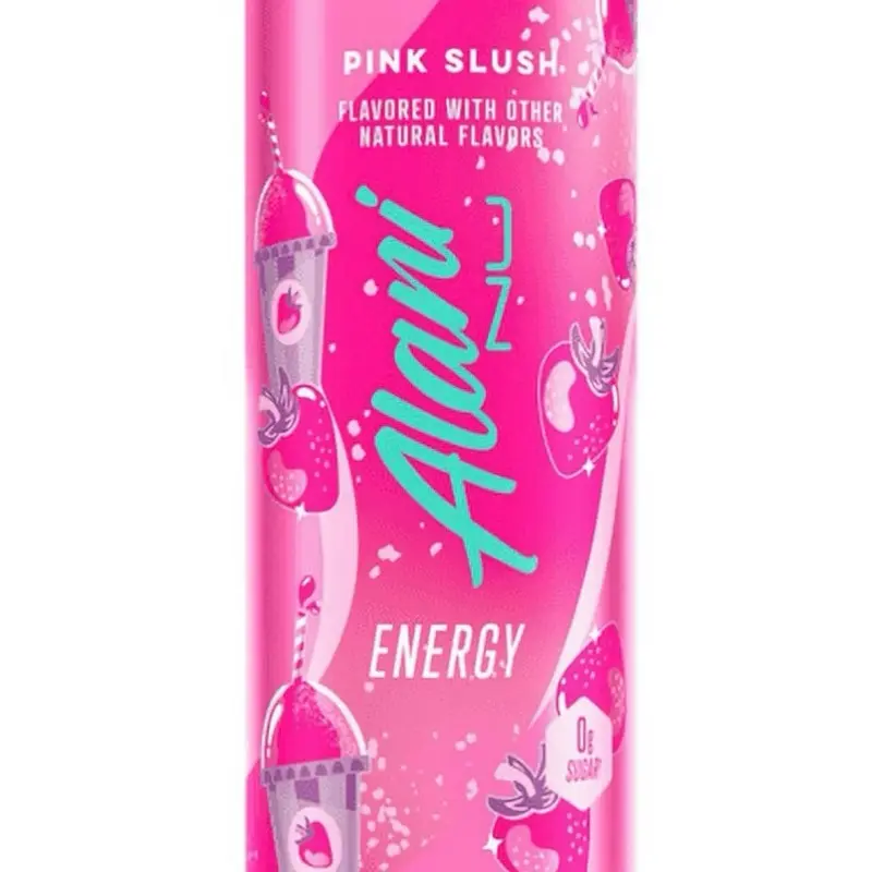Alani Nu Energy Drink Pink Slush, 12 Fl Oz Can